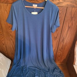 LulaRoe Jessie dress Large NWT